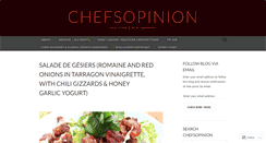 Desktop Screenshot of chefsopinion.org